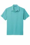 Port Authority Digi Heather Performance Polo. K574 Maui Blue