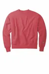 Champion Reverse Weave Garment-Dyed Crewneck Sweatshirt. GDS149 Crimson