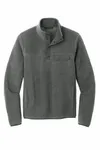 Port Authority Camp Fleece Snap Pullover F140 Acciaio grigio