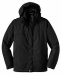 Port Authority Herringbone 3-in-1 Parka. J302 SCHWARZ