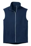 Gilet in micropile Port Authority. F226 VERO NAVIGLIO