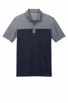 Port Authority Fine Pique Blend Blocked Polo K831 River Blue Navy/ River Blue Navy Heather