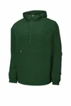 Sport-Tek Packbarer Anorak. JST66 Waldgrün