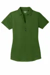 OGIO Women's Onyx Polo. LOG126 Gridiron Green