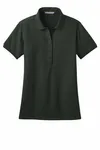 Polo Port Authority Stretch Pique Donna. L555 Grigio fumo