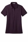 Polo Port Authority Stretch Pique Donna. L555 Viola melanzana