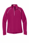 OGIO Women's Nexus 1/4-Zip Pullover. LOE335 Flush Pink