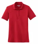 Sport-Tek Women's Dry Zone Raglan Accent Polo. L475 True Red