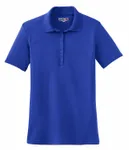 Sport-Tek Women's Dry Zone Raglan Accent Polo. L475 TRUE ROYAL