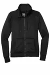 New Era Women's Performance Terry Full-Zip Cowl LNEA530 BLACK