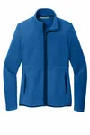 Giacca in pile Port Authority Connection Donna L110 Blu vero
