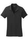 Port Authority Women's Cotton Touch Performance Polo. L568 SCHWARZ