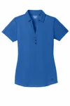 OGIO Women's Onyx Polo. LOG126 Electric Blue