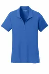 Port Authority Women's Cotton Touch Performance Polo. L568 Starkes Blau