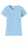 Port & Company - Maglietta da Donna Fan Favorite. LPC450 Azzurro