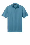 Mercer+Mettle Polo en jersey Recharge MM1020 Bleu Harbor Heather