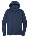 Mercer+Mettle Felpa con cappuccio a doppia maglia MM3002 Blu Insignia