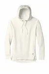 OGIO Women's Luuma Pullover Fleece Hoodie. LOG810 Elfenbeinschnee