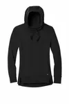 OGIO Women's Luuma Pullover Fleece Hoodie. LOG810 Blacktop