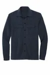 Mercer+Mettle Giacca a doppia maglia con chiusura a scatto MM3004 NAVIGAZIONE NOTTURNA