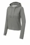 Sport-Tek Femme Sport-Wick Flex Polaire Pullover Hoodie LST562 Gris clair chiné