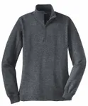 Sport-Tek Women's 1/4-Zip Sweatshirt. LST253 Graphite Heather