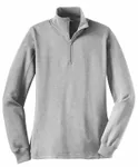 Sport-Tek Women's 1/4-Zip Sweatshirt. LST253 Athletic Heather