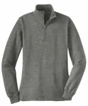 Sport-Tek Women's 1/4-Zip Sweatshirt. LST253 Vintage Heather