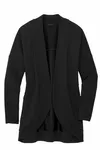 Mercer+Mettle Women's Stretch Open-Front Cardigan MM3015 Deep Black