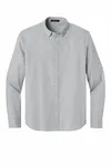 Mercer+Mettle Chemise Oxford moderne à manches longues MM2002 Gris Gusty