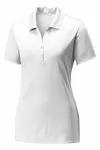 Polo PosiCharge Competitor Sport-Tek pour femmes. LST550 BLANC