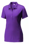 Polo PosiCharge Competitor Sport-Tek pour femmes. LST550 PURPLE
