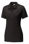 Polo PosiCharge Competitor Sport-Tek pour femmes. LST550 NOIR