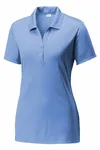 Polo PosiCharge Competitor Sport-Tek pour femmes. LST550 Bleu de Caroline