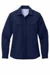Port Authority Women's Langarm UV Daybreak Shirt LW960 TRUE NAVY