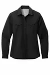 Port Authority Women's Langarm UV Daybreak Shirt LW960 Tiefschwarz