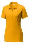 Polo PosiCharge Competitor Sport-Tek pour femmes. LST550 L'or