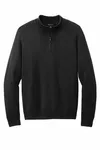 Mercer+Mettle Pull 1/4-Zip MM3020 Noir profond