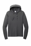 Port & Company Beach Wash Garment-Dyed Pullover Hooded Tee PC099H Coal