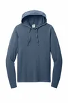 Port & Company Beach Wash Garment-Dyed Pullover Hooded Tee PC099H Denim Blue