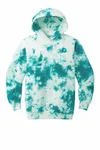 Port &amp; Company Youth Crystal Tie-Dye Pullover Hoodie PC144Y TEAL