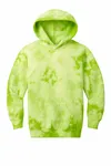 Port &amp; Company Youth Crystal Tie-Dye Pullover Hoodie PC144Y Citron vert
