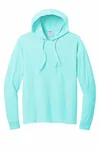 Port & Company Beach Wash Garment-Dyed Pullover Hooded Tee PC099H Glacier