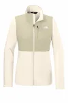 The North Face Women's Highest Peak Fleece-Jacke mit durchgehendem Reißverschluss NF0A8BUR Gardenia Weiß/ Kies