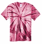Port &amp; Company - Maglietta Tie-Dye. PC147 Marrone
