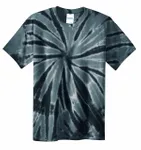 Port &amp; Company - Maglietta Tie-Dye. PC147 NERO