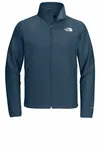 The North Face Veste Barr Lake Soft Shell NF0A8BUD Bleu ombragé Gris foncé