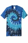 Port &amp; Company - Maglietta Tie-Dye. PC147 Oceano Arcobaleno