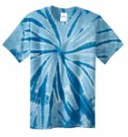Port &amp; Company - Maglietta Tie-Dye. PC147 ROYAL
