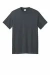 Port &amp; Company Core Blend Recycled Tee PC01 Dunkel Heather Grey